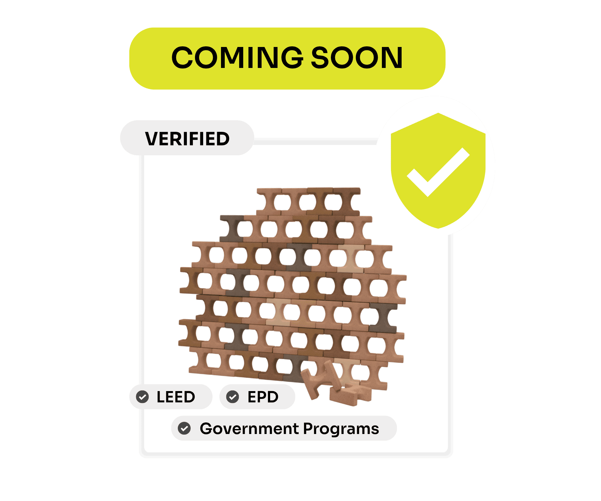 Verified Green Materials at Your Fingertips Verified Green Materials at Your Fingertips